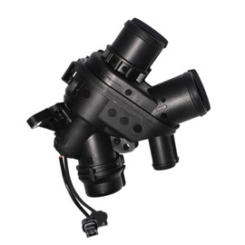 Engine Coolant Thermostat Housing Assembly LR117568,Compatible with Land Rover Jaguar Velar LR4 Discovery5 16 THERMOSTAT 3.0L, Replaces LR107288 LR069809 LR095895 AJ814048 AJ813986