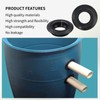 2 Pack 1-1/4" Vsttar Flexible Tank Adapter (Bulkhead), Flexible Pipe-to-Tank
