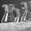 Coffee Pot Espresso Pots with Filter High Temperature Graduated Scale