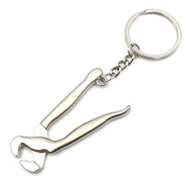 VmG-Store Miniature Tool Metal Keyring - High Quality and Stylish Keychain for Craftsmen and Technology Lovers S114 (Teething Pliers)