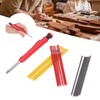 19Pcs Carpenter Pencil Set ABS Tungsten Carbide Construction Carpenter Marker