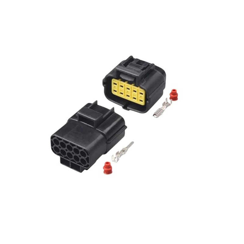 For AMP Econoseal Automotive Connectors Waterproof 1P/2P/3P/4P/6P/8P/10P/16P (10 Pin)