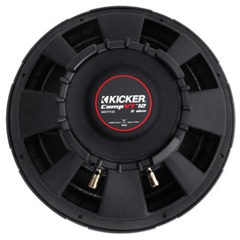 Kicker 43CVT122 COMPVT 12" 800w 2-Ohm SVC Shallow Slim Car Subwoofer Sub CVT12-2 (Renewed)