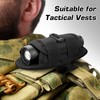 Tactical Flashlight Holster, Rotatable Duty Belt Flashlight Holder, Flash Light