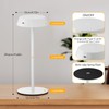 EppieBasic Rechargeable Table Lamps Cordless: Set of 2 Battery Operated