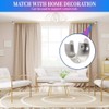Creatyi Heavy Duty Closet Rod Brackets Closet Shower Rod Bracket