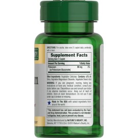 Nature’s Bounty Nature s Bounty Potassium 99mg, Supports Fluid Balance and Muscle Activity