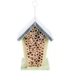 Wild on Wildlife Esschert Design Wood Bee House - Natural