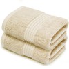 Makooz Premium 700 GSM Hand Towels for Bathroom 2 Pack