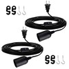 Simple Deluxe Hanging Lantern Extension Cord Cable, Plug-in E26 Pendant