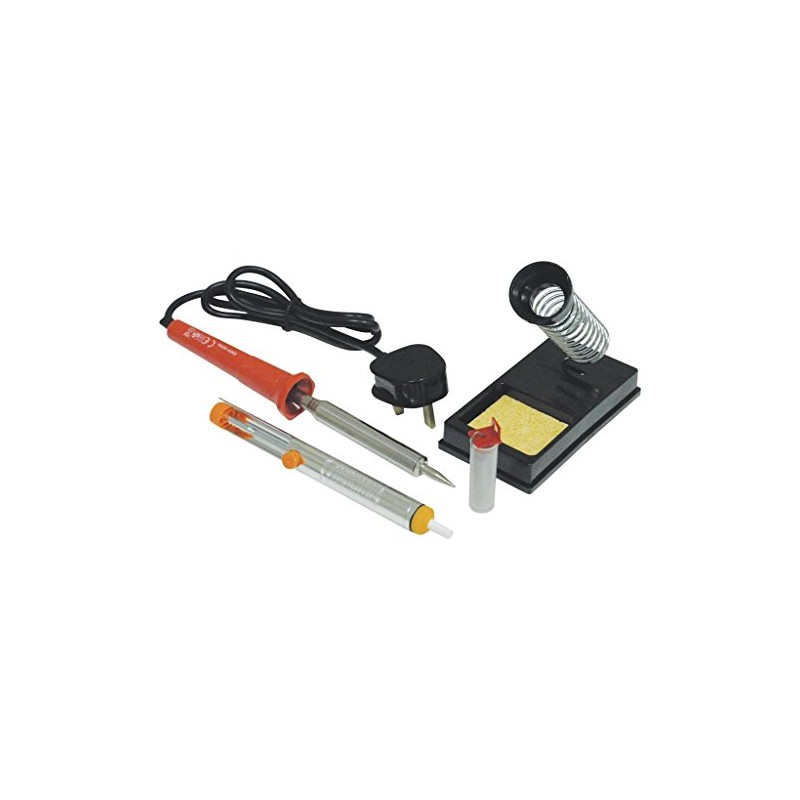 Eagle Soldering Iron Kit with 30W Round Tipped Iron, Holder