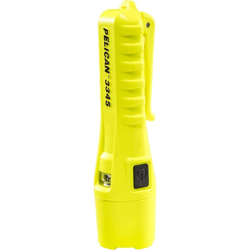 Pelican Color Case Safety Yellow Pelican 3345 Flashlight. (Spot to