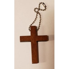 Wood Cross Charm / Pendant, Key Chain, Candles, Ornaments, Gifts,  Customizable