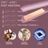 Hair Straightener and Curler,Nano Titanium Ceramic Flat Iron with Argan