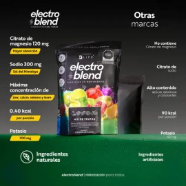 Electrolitos Citrato Potasio/magnesio Mix Frutas 270g B Life Sabor Mix de frutas