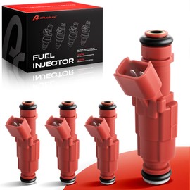 A Plus Auto Fuel Injectors Set of 4, Compatible with Hyundai Elantra 2011-2015, Elantra GT/Coupe 2013, Kona, Kia Forte 2015/2018-2023, Seltos, Soul-L4 1.8L 2.0L,12 Holes, Replace Part 35310-2E000