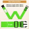 4 Pack Luggage Straps, 2M Adjustable Belts Keep Suitcase Secure