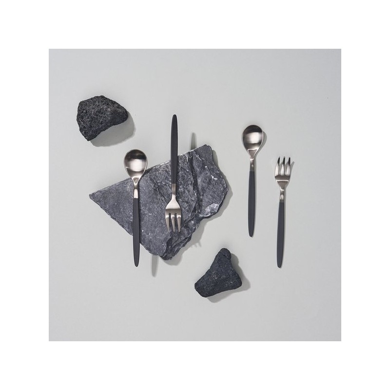 Lia Color Tea Fork 1P Black / 리아 컬러 티포크