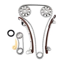 SCITOO Engine Timing Chain Kit Replaces for Toyota Camry Corolla for Highlander Matrix for RAV4 Solara 2001-2010 2.0L 2.4L BT5527 C728F S846