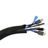 ERKO Cable Sleeve, Black, 13 mm - 3.1 m, Self-Closing