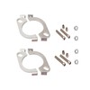 Jxsaboorle 2 Sets 2-1/2 Inch Split Exhaust Flange Repair Kit,2
