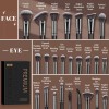 Juego De Brochas De Maquillaje Profesional De De Brochas De