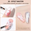 MOLILON Triangular Pyramid Nail Brush for Acrylic Nails, Detail Nails