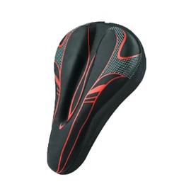 EZBUYGO Bicycle Saddle Cover, Cushion, Super Thick, High Elasticity, Does Not Hurt Your Buttocks, Shock Absorbent, Quick Drying, Anti-Slip, PU Leather, Waterproof Cover Included, For Road Bikes