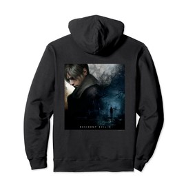 Capcom RESIDENT EVIL 4 Adult Men's Black Solid Classic Hoodie