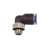 RIEGLER Blue Series 109266-125.014-6 L Push-Fit Fitting Rotatable G 1/4