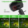 Solar Spot Lights Outdoor Motion Sensor with 3 Modes, [