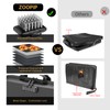 ZOOPIP Fireproof File Organizer,Fireproof Document Box with Lock,Large 13 Pocket