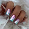 Aurora Chrome Press On Nails | CurvLife Nail | 24pcs