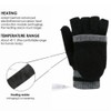 USB Heated Gloves for Men Women Winter Warm Laptop Gloves