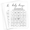 Sahjzk Baby Shower Bingo Cards, 25 Unique Sheets, Gender Neutral