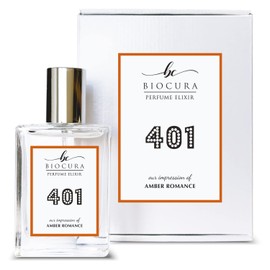 BIOCURA BC Perfume 401 Inspired by V Secret Amber Romance For General Usage Replica Fragrance Dupes Eau de Parfum Spray Bottle 1.7 Fl Oz/50ml-X1