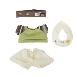 Clothes Set for 17cm Doll, Hat Suit Ornaments Accessories Set for Any 17cm/6.7inch Doll[with Doll Clothes Storage Bag] (NO.029)