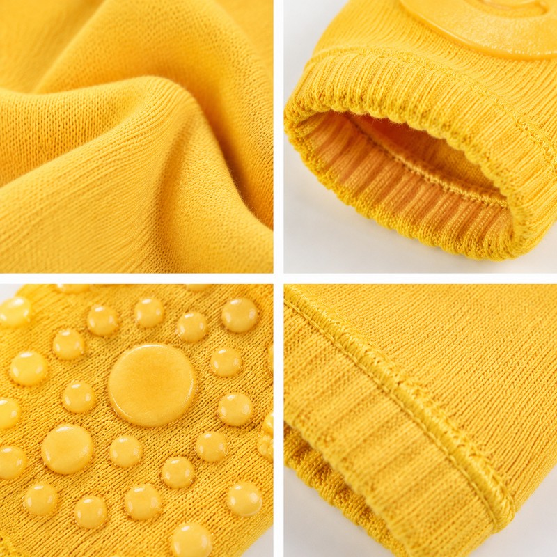 Baby Knee Pads for Crawling – Soft Cotton Non-Slip Protection