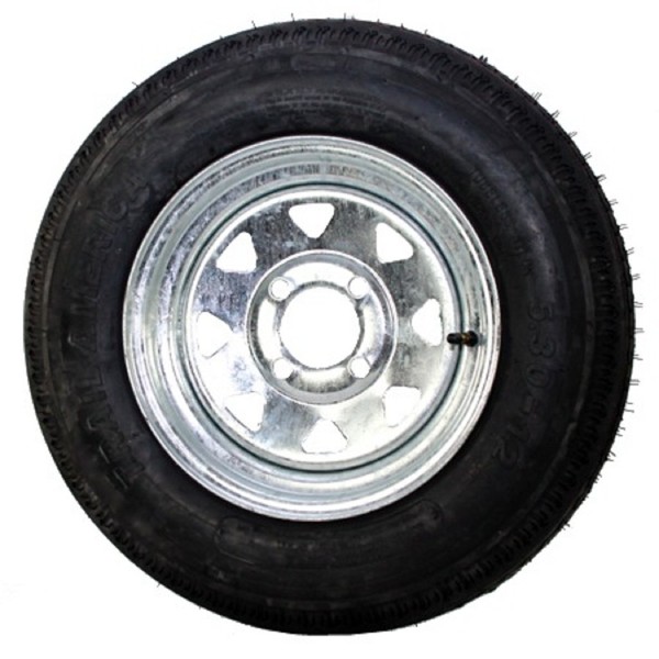Loadstar Tires 31952 ST175/80R13 C/5H Spk Galv Karr