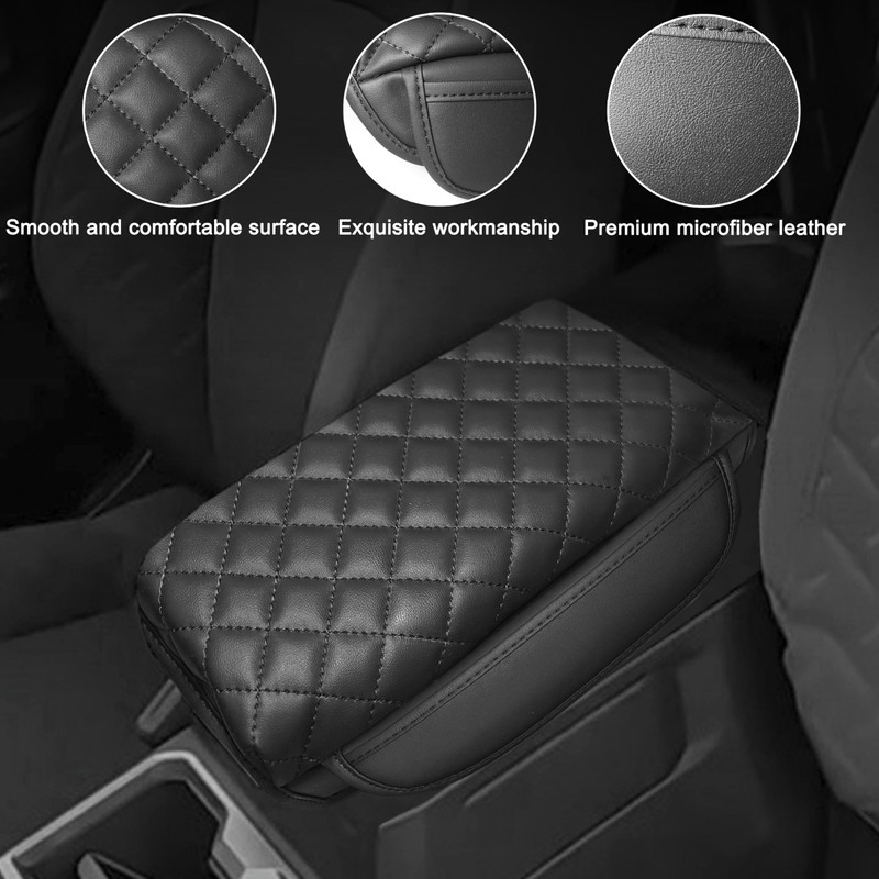 SENSHINE 1.2in Thickness Center Console Cover for Tacoma Accessories 2024