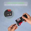 Arolife Battery Tester, Universal Small Battery Checker Tester with Analog