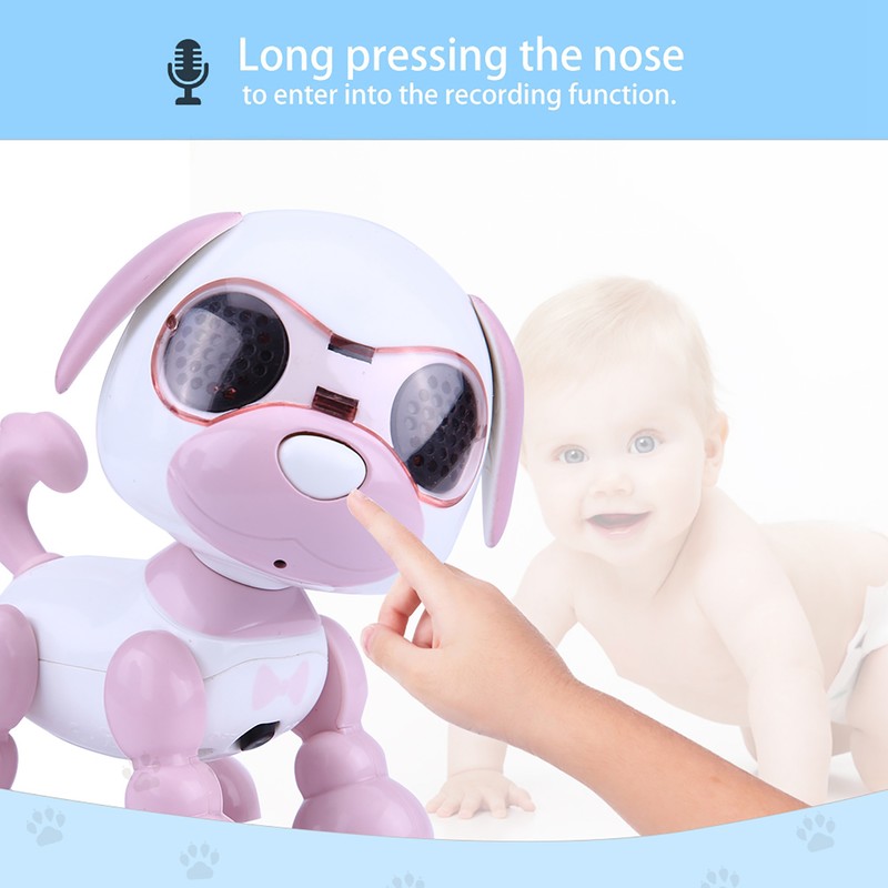 Robot Dog Pet Toy Smart Kids Interactive Walking Sound Puppy