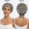 Cocheng - Gorro de seda 100% de morera para dormir