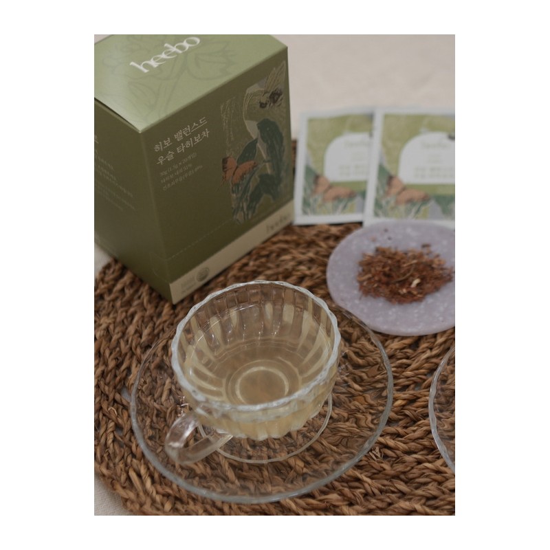 Heebo Balanced Woosul Taheebo Tea 5 Boxes (1.5g / 히보