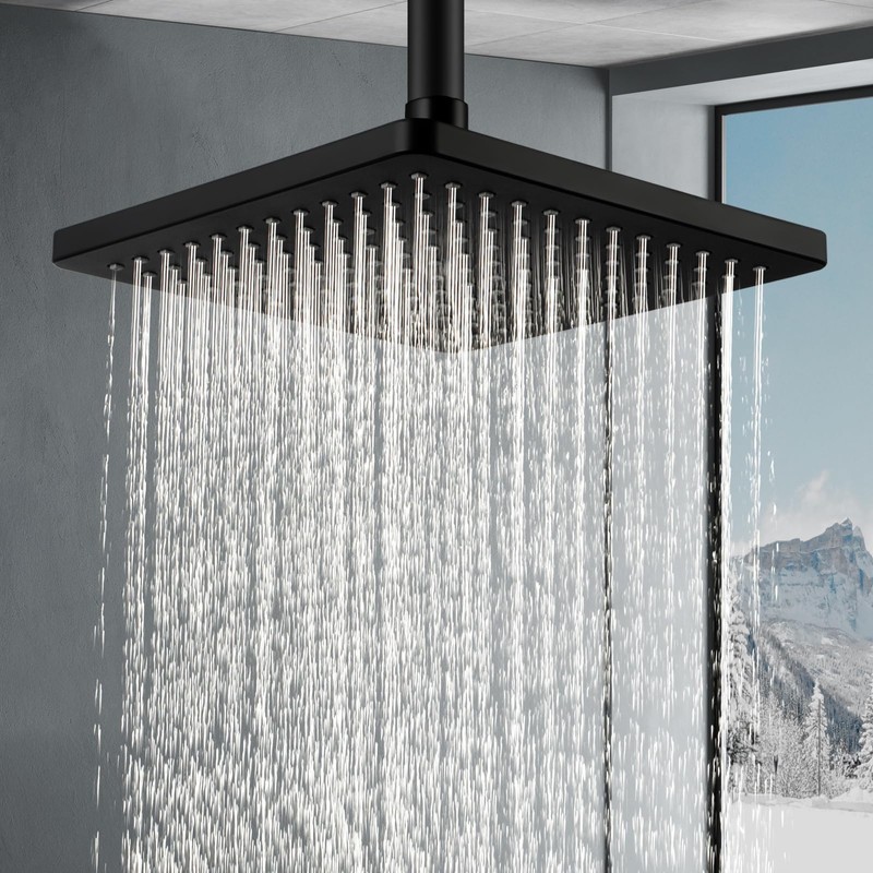 ACA International 8'' Bathroom Overhead Shower Head Rain Shower Head