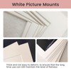 10 PCS White Picture Mounts, 5 Sizes Photo Mounts Mats