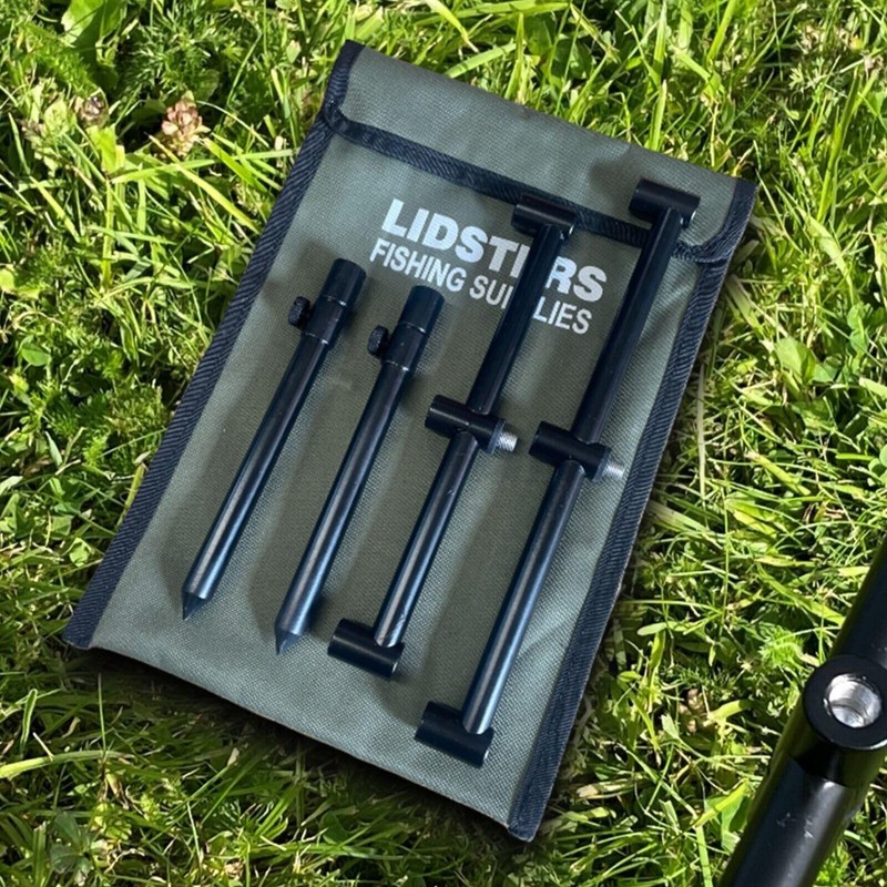 3 ROD SET UP BLACK 2 20-30CM BANK STICKS 2