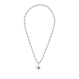 ANDANTE Necklace and Pendant for Chunks (Length of Chain: 60 cm) High Quality Stainless Steel Compatible with all Chunk Manufacturers, Stainless Steel