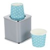 Bathroom Cup Dispenser 3 oz Countertop：Disposable Paper Cup Holders Compact