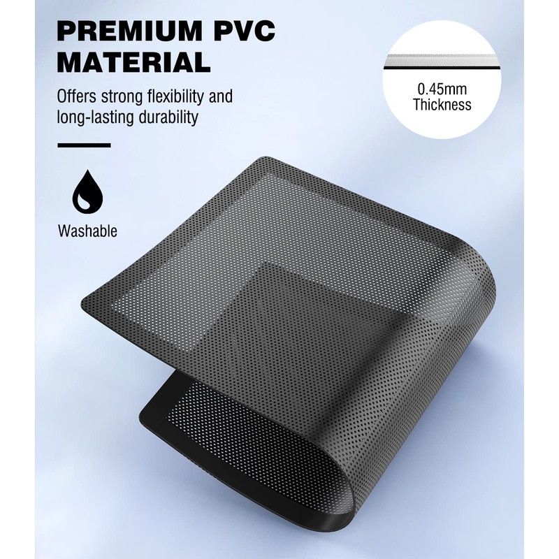 MoKo 140 x 280mm PC Case Magnetic Dust Mesh Filter,